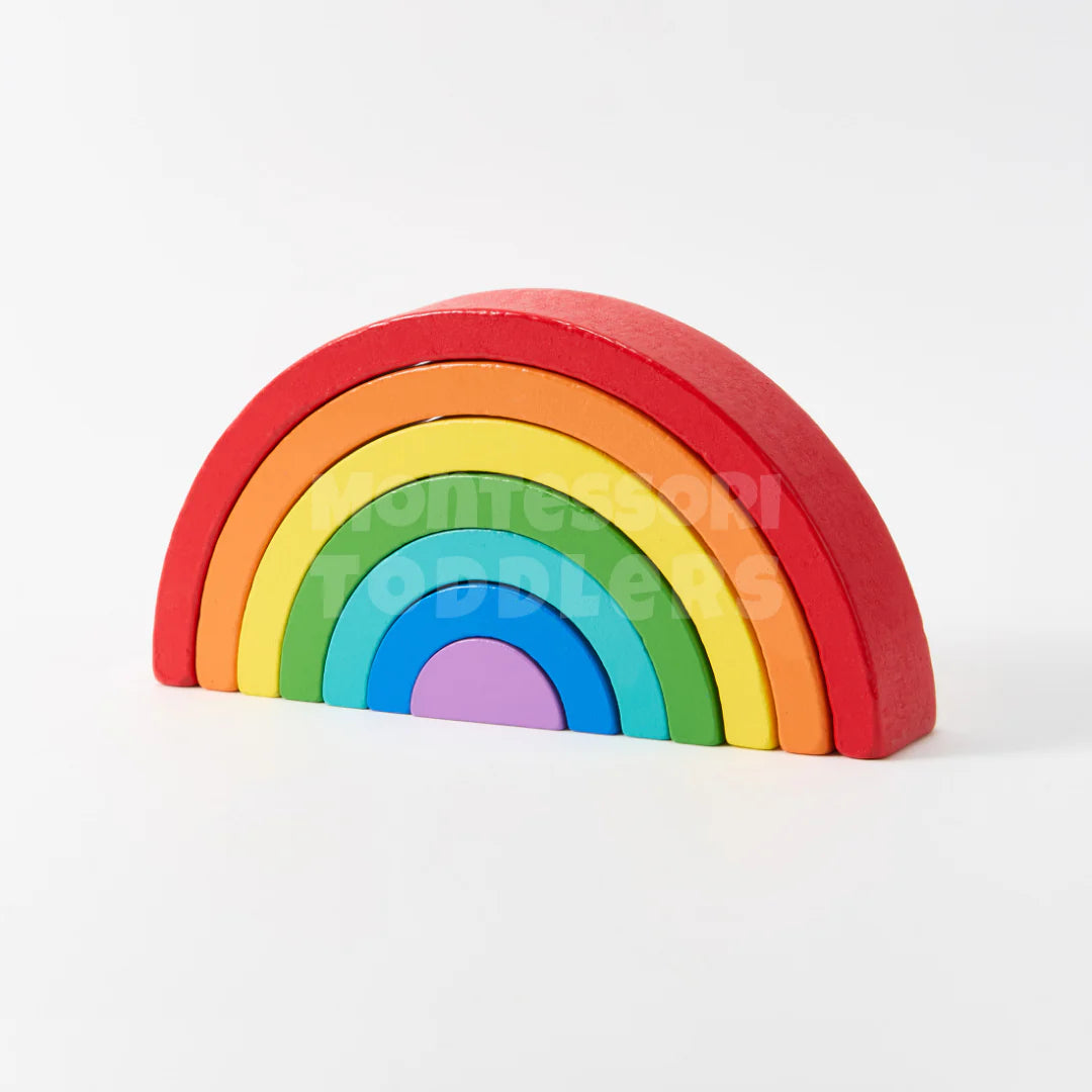 Toddlers Rainbow Toy - Stack, Sort, and Build