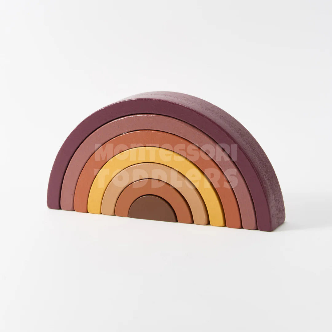 Toddlers Rainbow Toy - Stack, Sort, and Build