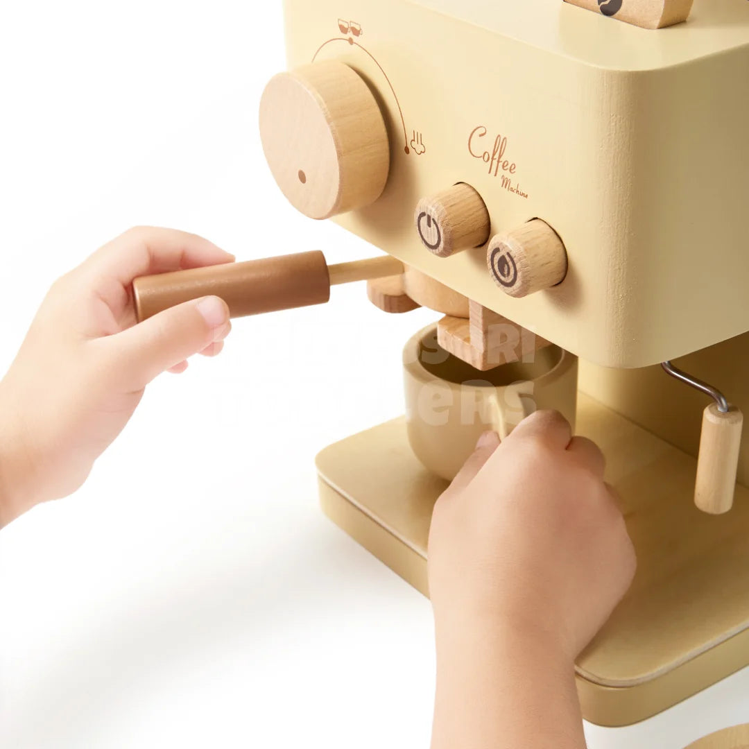 Toddlers Wooden Coffee Machine