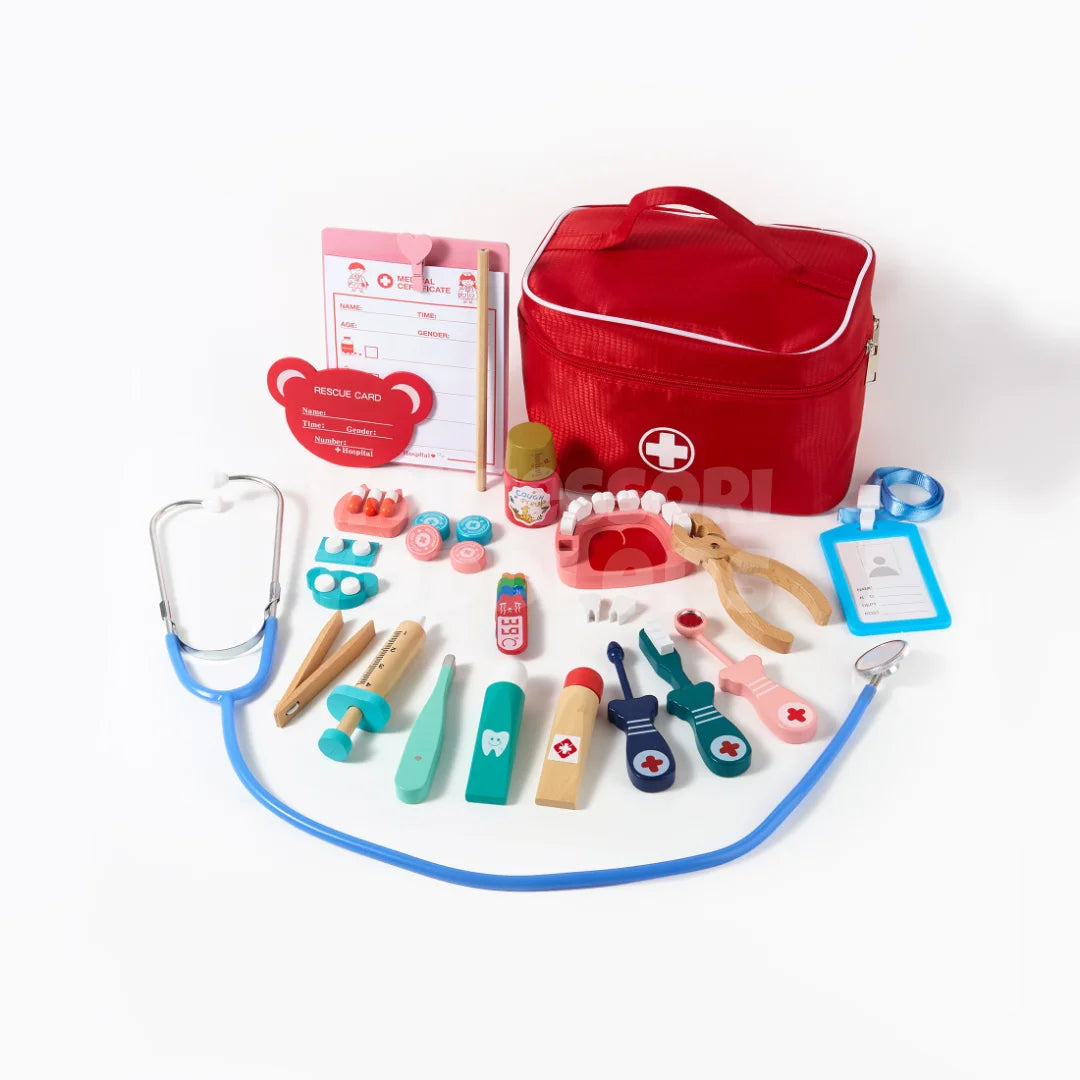 Toddlers Wooden Doctor Set