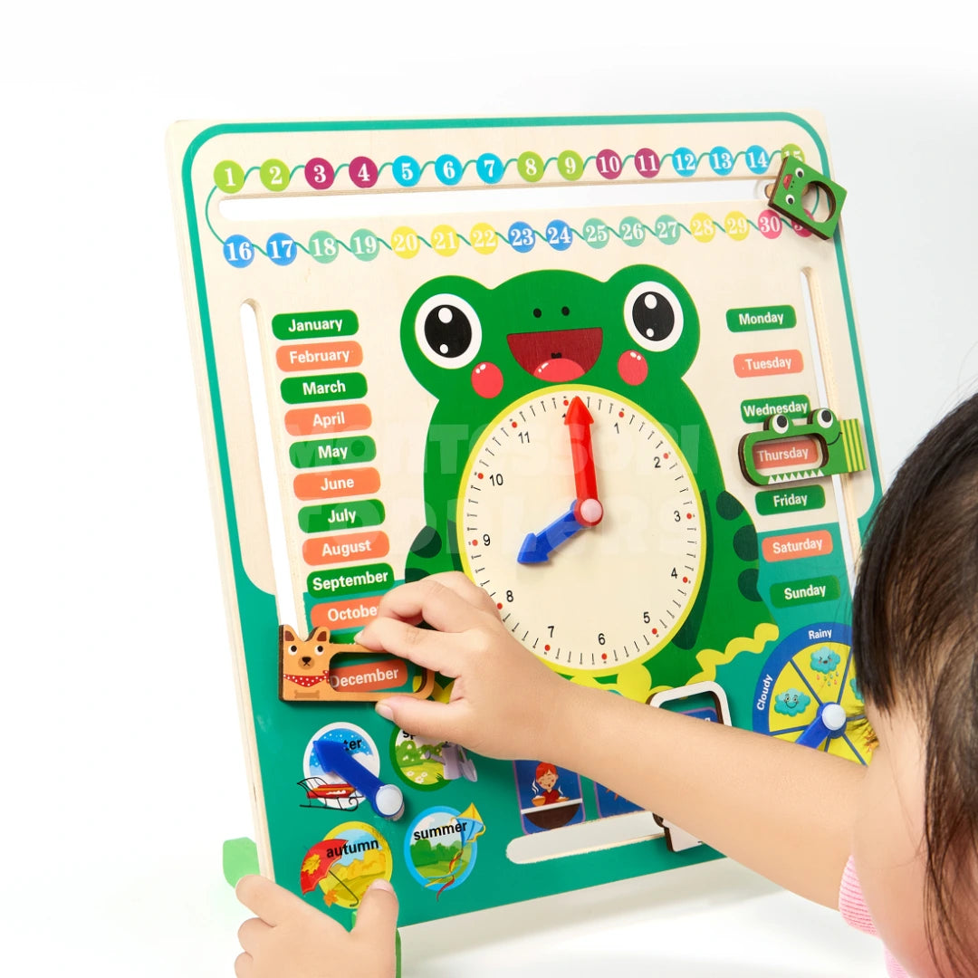 Toddlers Calendar Clock