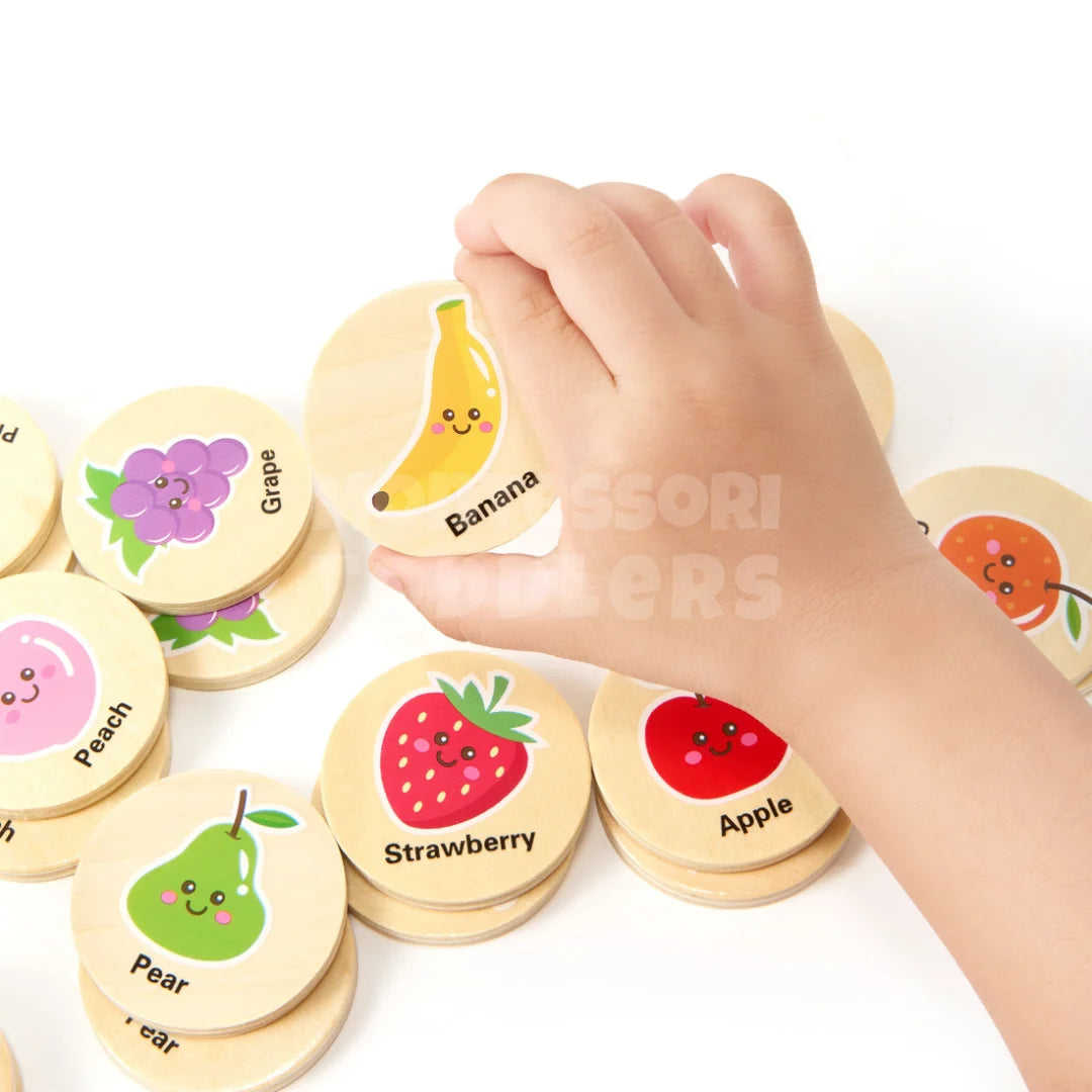Toddlers Wooden Memory Chess