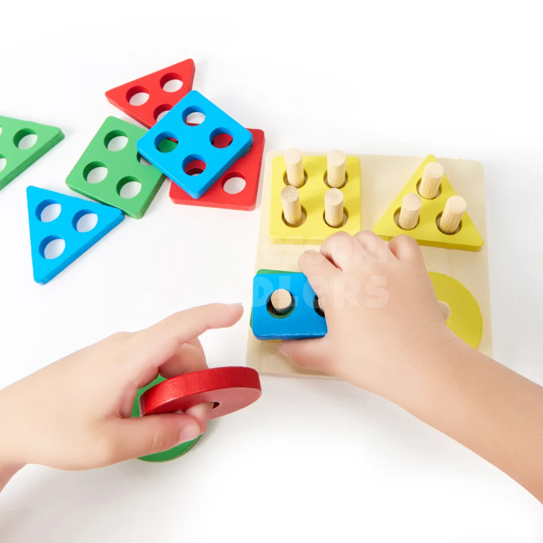 Toddlers Wooden Shape Puzzle
