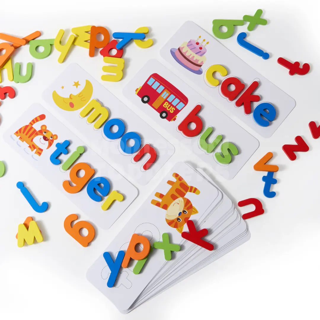 Toddlers Alphabet Puzzle - Rechtschreibung beginnt hier!