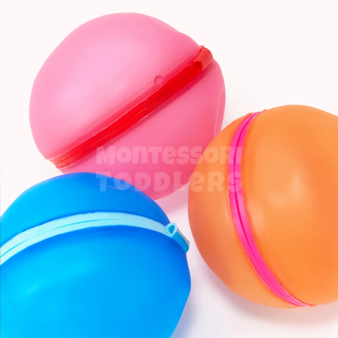 Toddlers Fun Reusable Water Balloons - Endless fun!