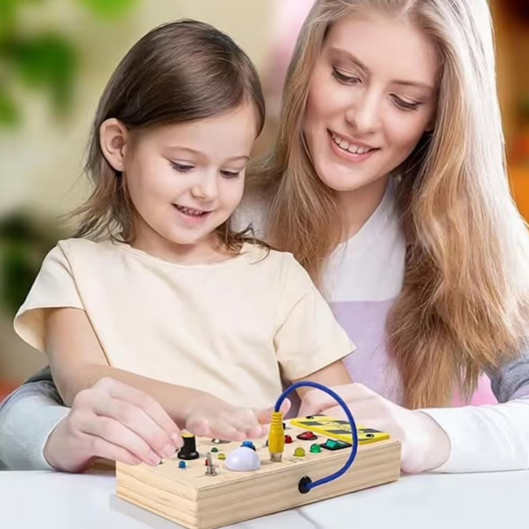 Toddlers Wooden Busy Board