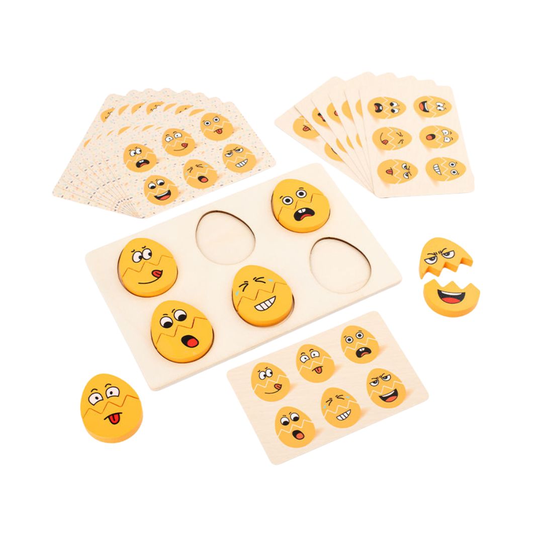 Toddlers Egg Faces - Match, laugh, and learn!