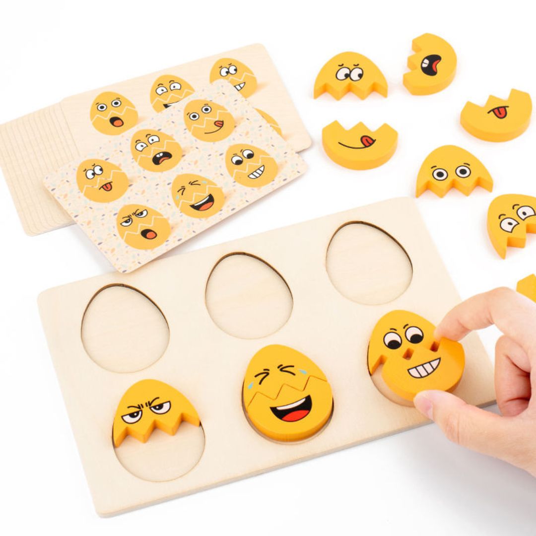 Toddlers Egg Faces - Match, laugh, and learn!