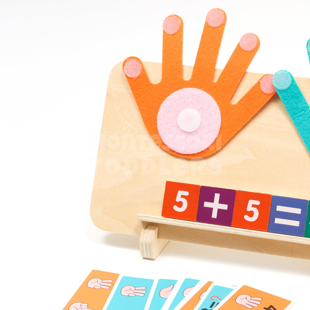 Toddlers Finger Counting Game