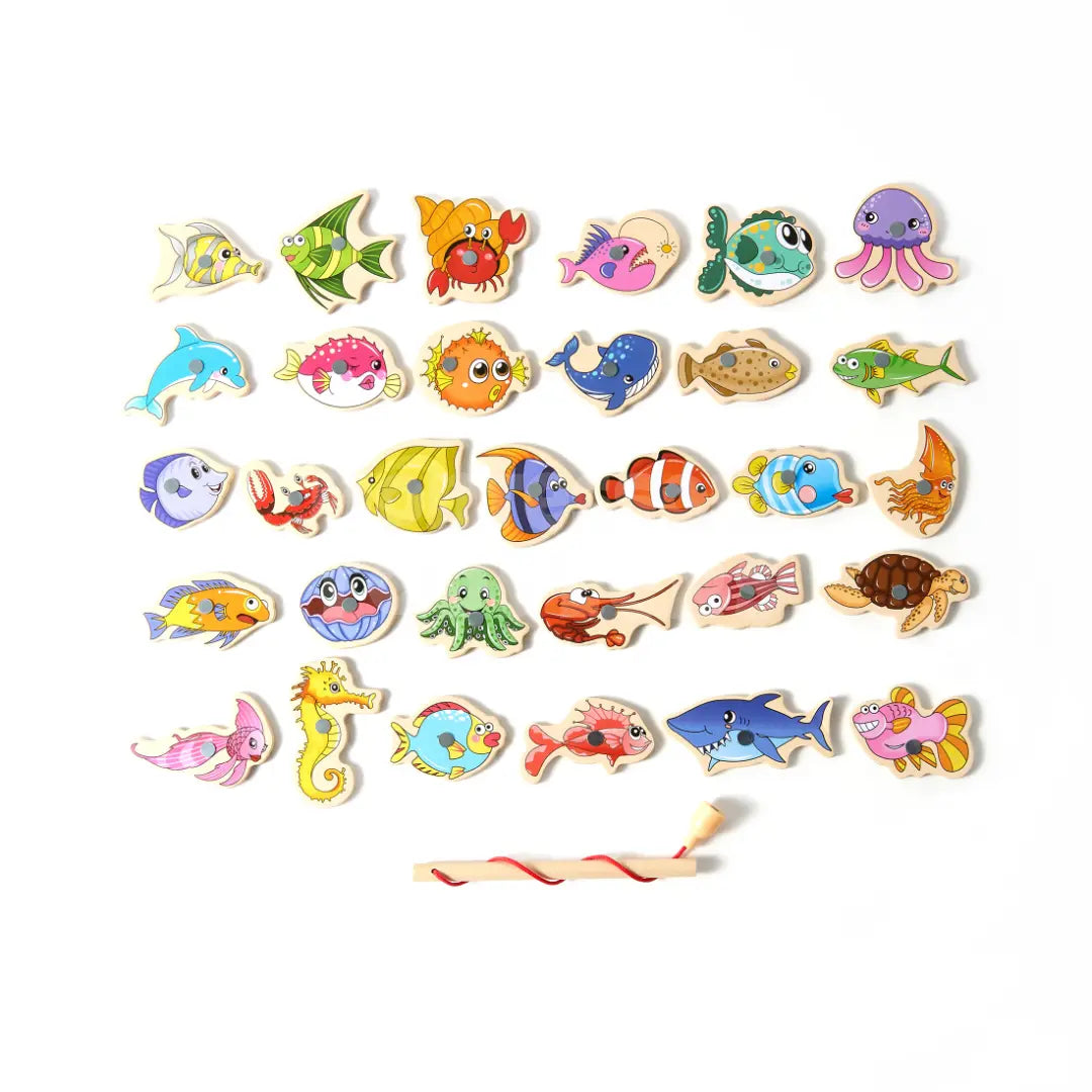 Toddlers Fishing Toy - Discovering and enjoying every catch!