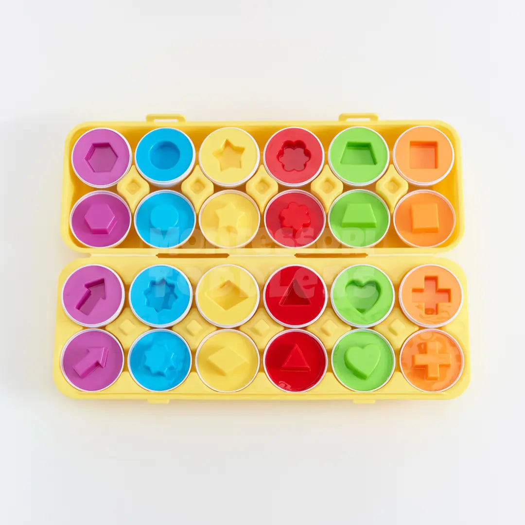Toddlers Geometric Eggs