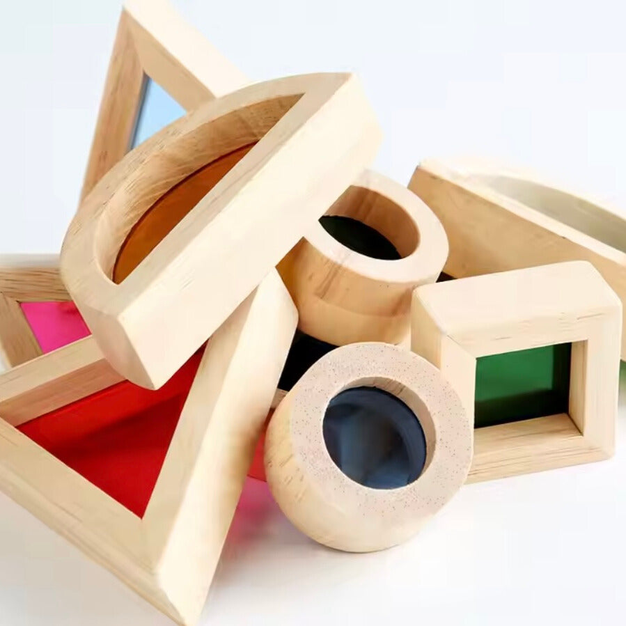 Toddlers Wooden Rainbow Puzzle