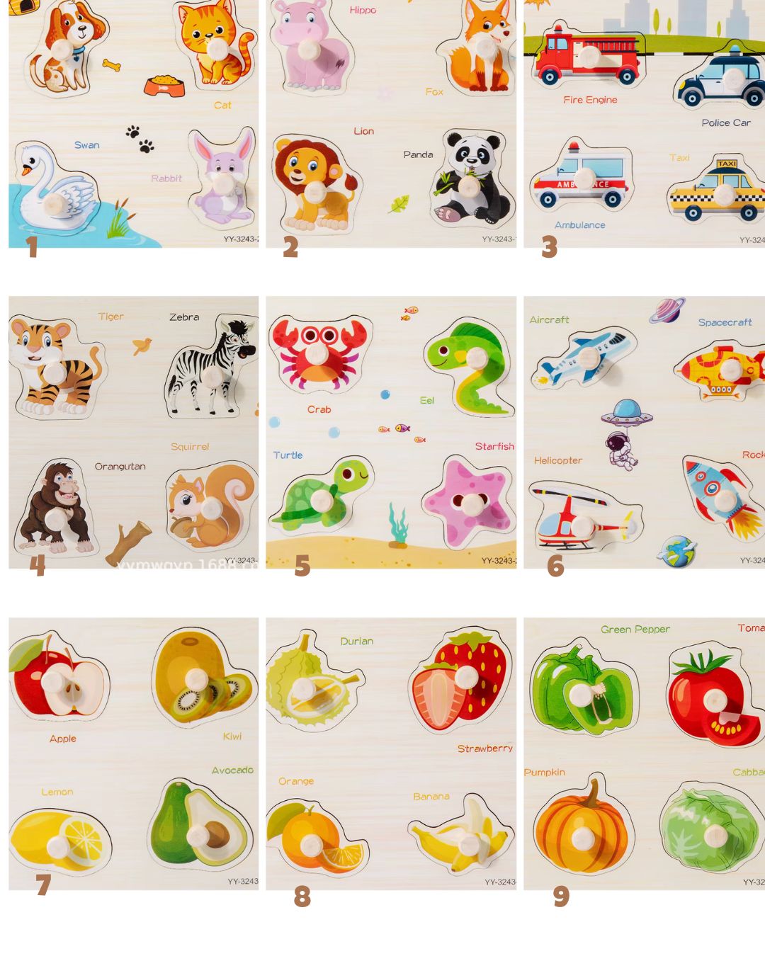 Toddlers Shape & Place Puzzle