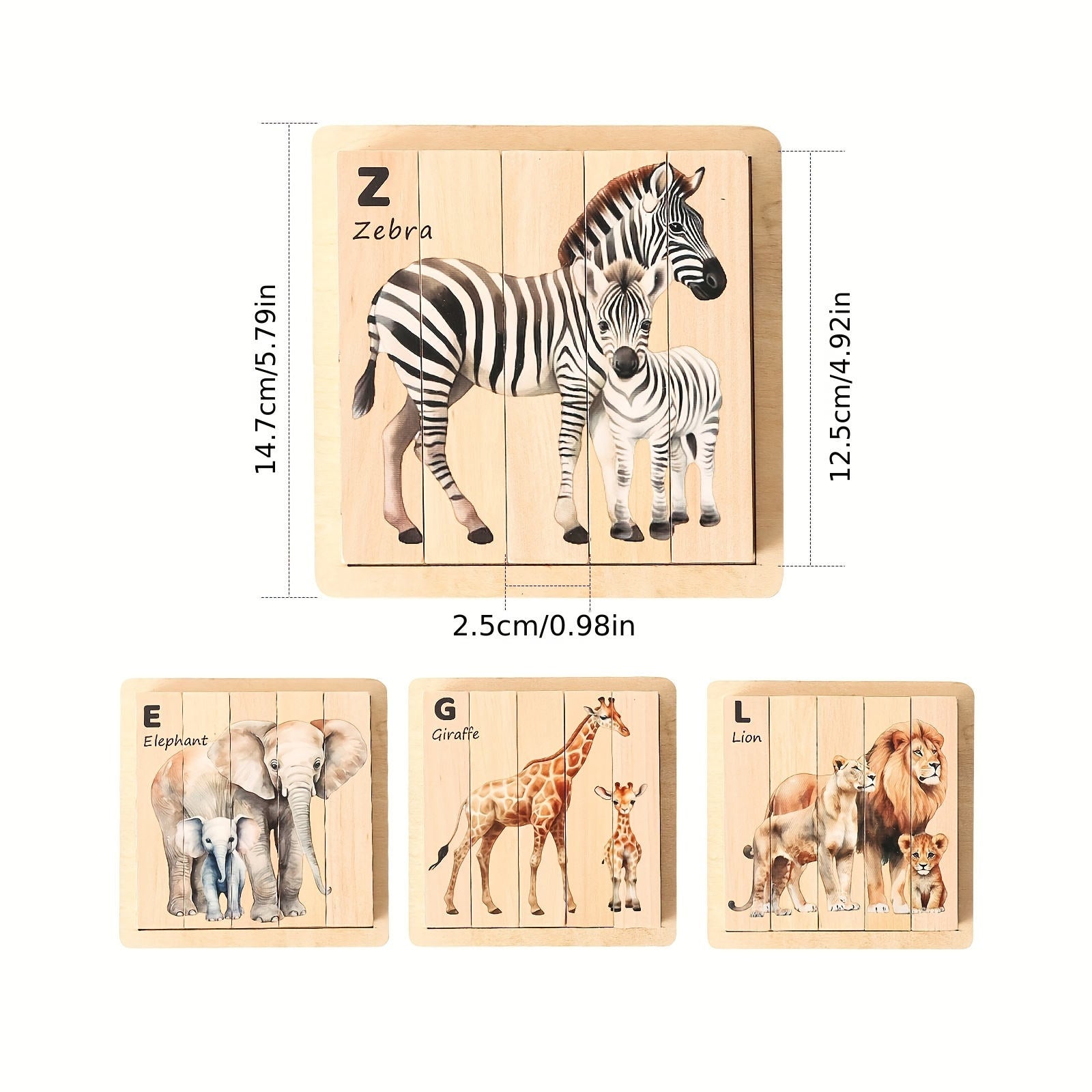Toddlers Animal Chunky Puzzle