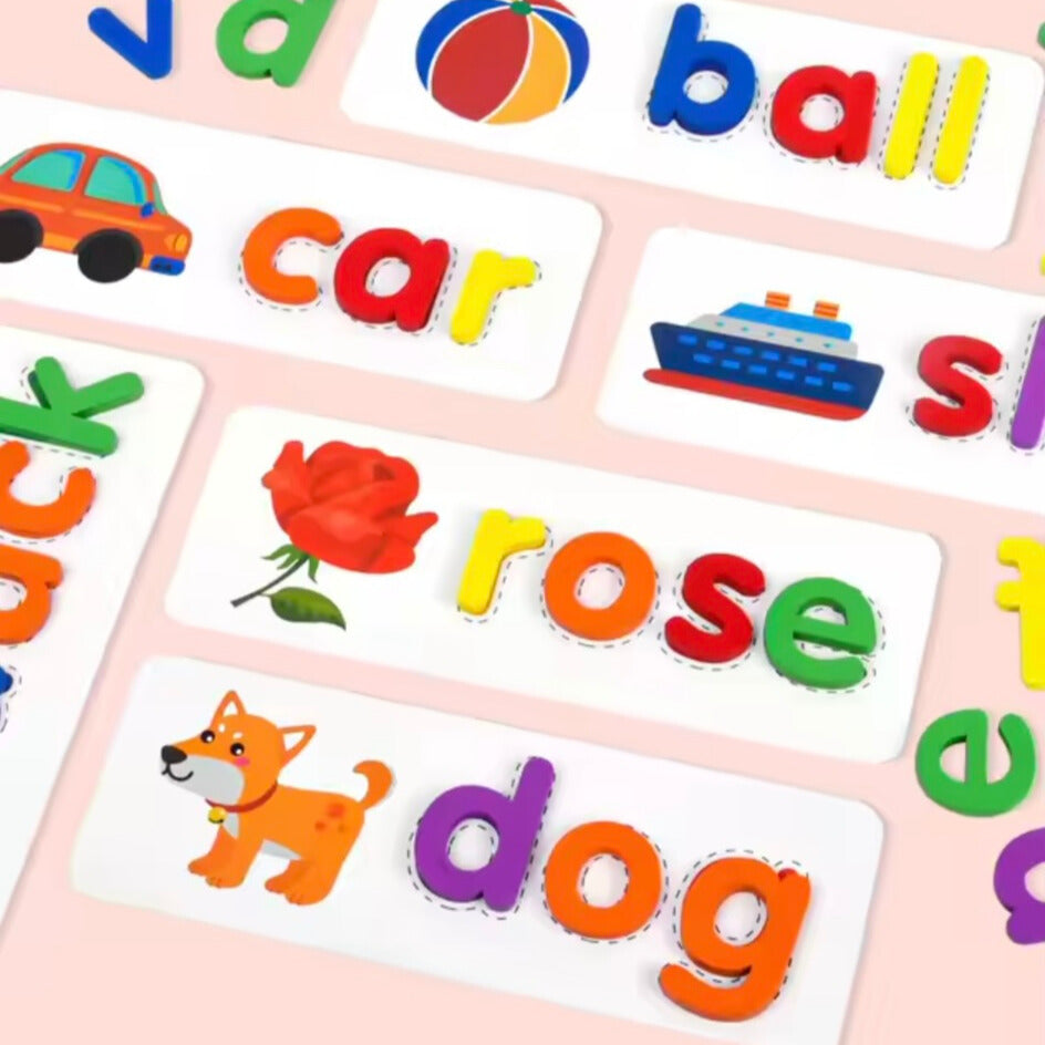 Toddlers Alphabet Puzzle - Spelling starts here!