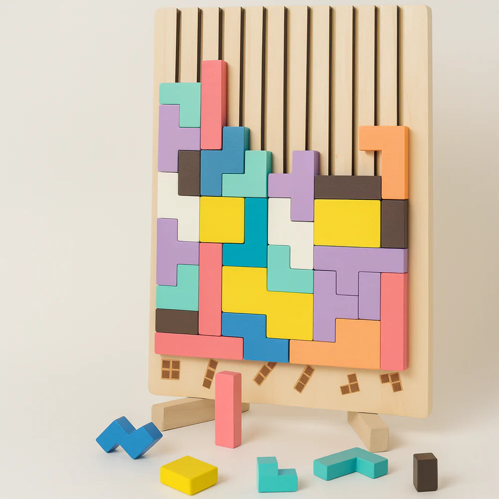 Toddlers Wooden Tetris