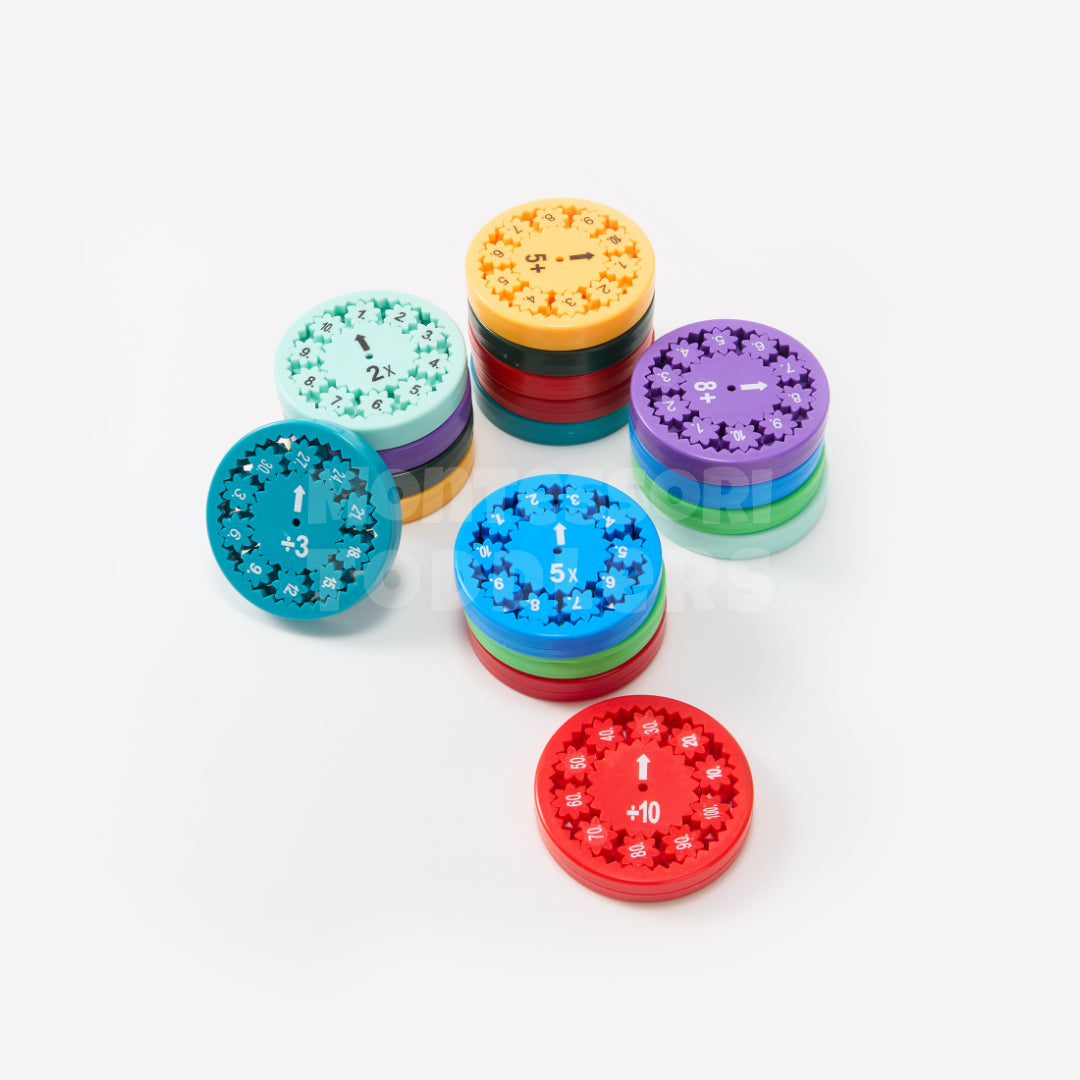 Toddlers Math Fact Fidget Spinners