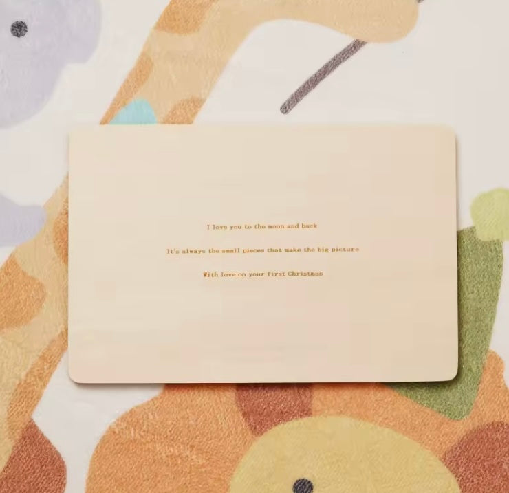 Personalized Wooden Puzzle - Engraving