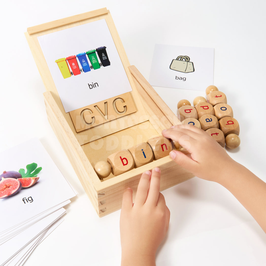 Toddlers Reading Block Game