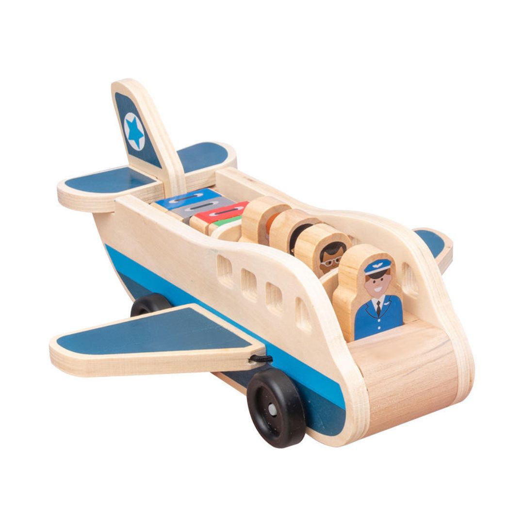 Toddlers Wooden Airplane