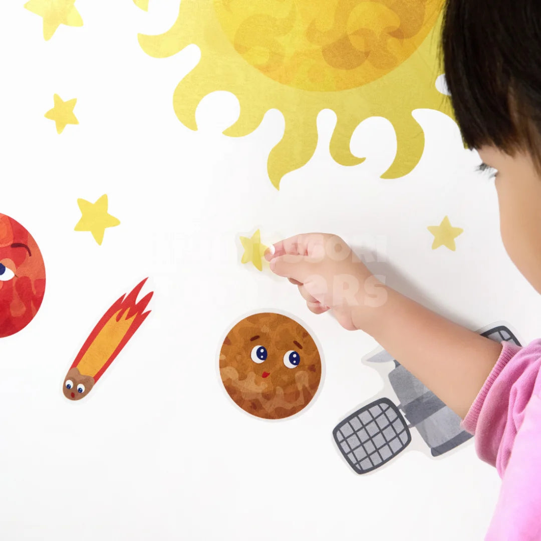 Toddlers Space Wallpaper - Een reis naar de sterren! 