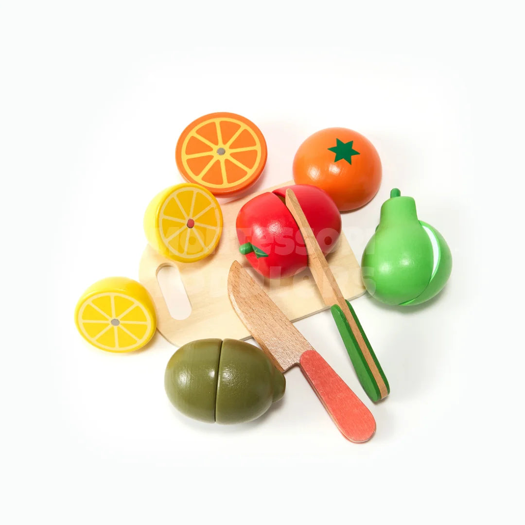 Toddlers Wooden Fruits/Vegetables Set