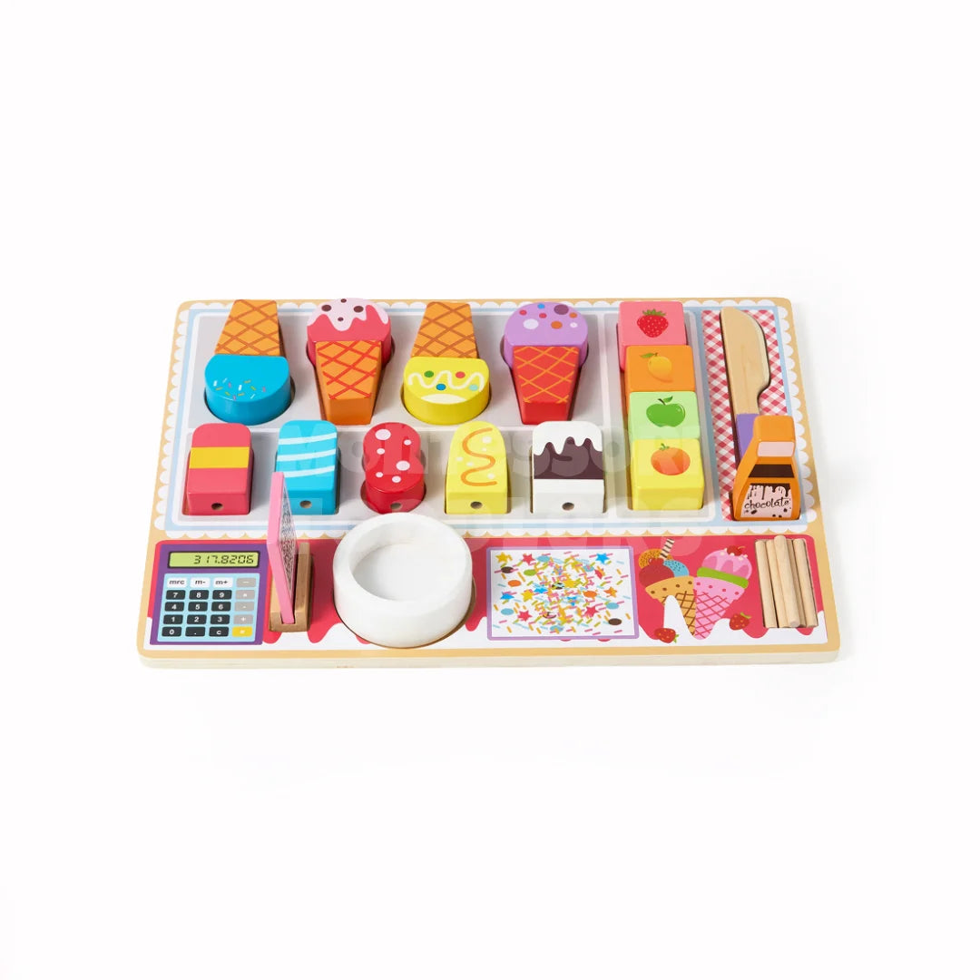 Toddlers Wooden Ice Cream Shop