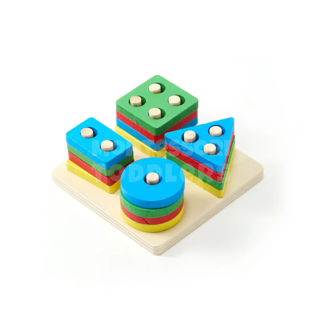 Toddlers Wooden Shape Puzzle