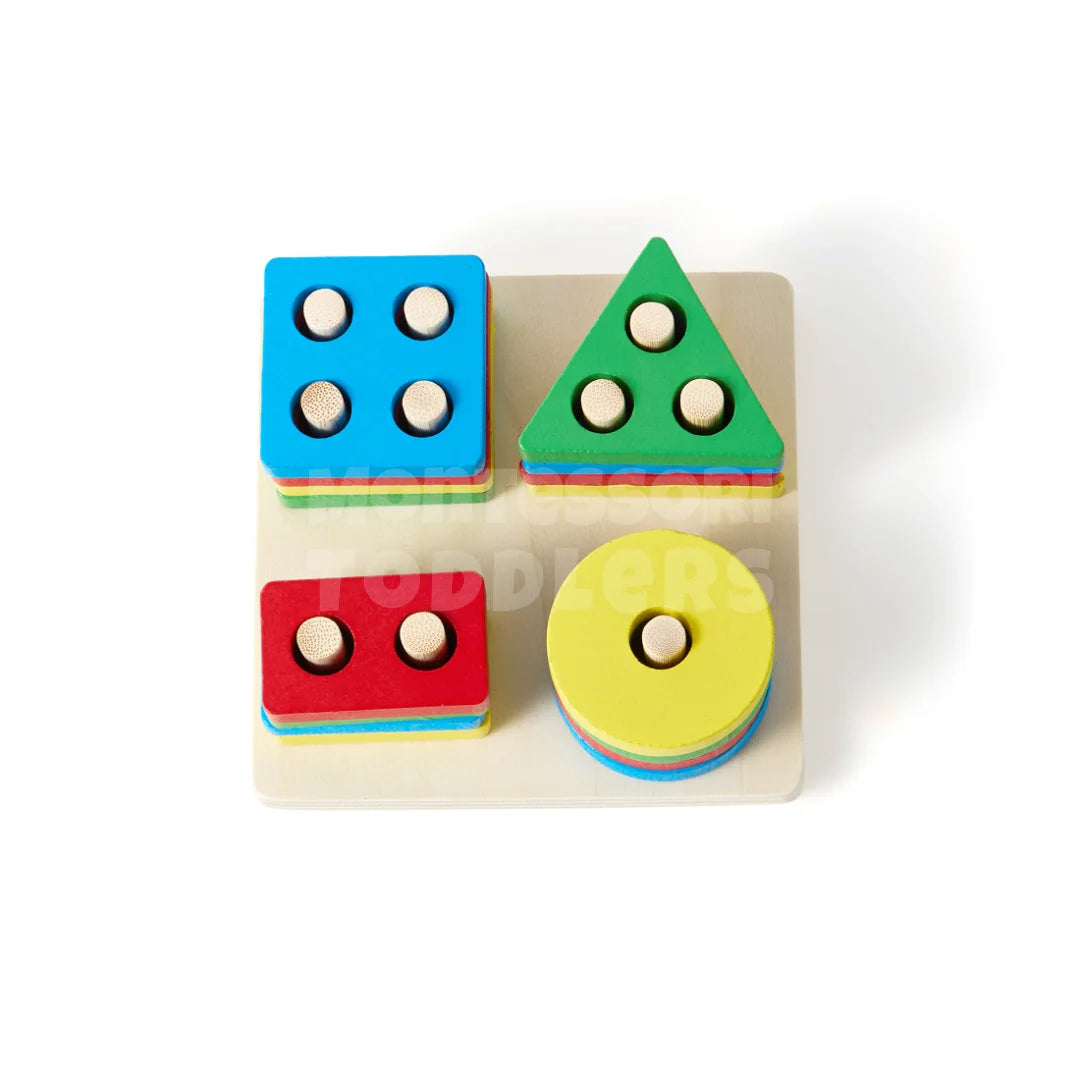 Toddlers Wooden Shape Puzzle