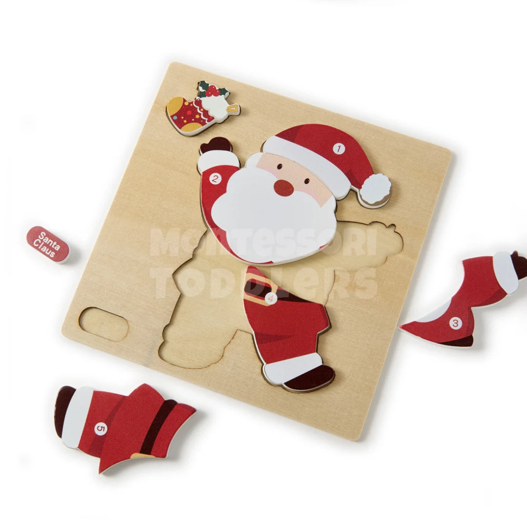 Toddlers Christmas Puzzle - Holiday Fun for Little Hands