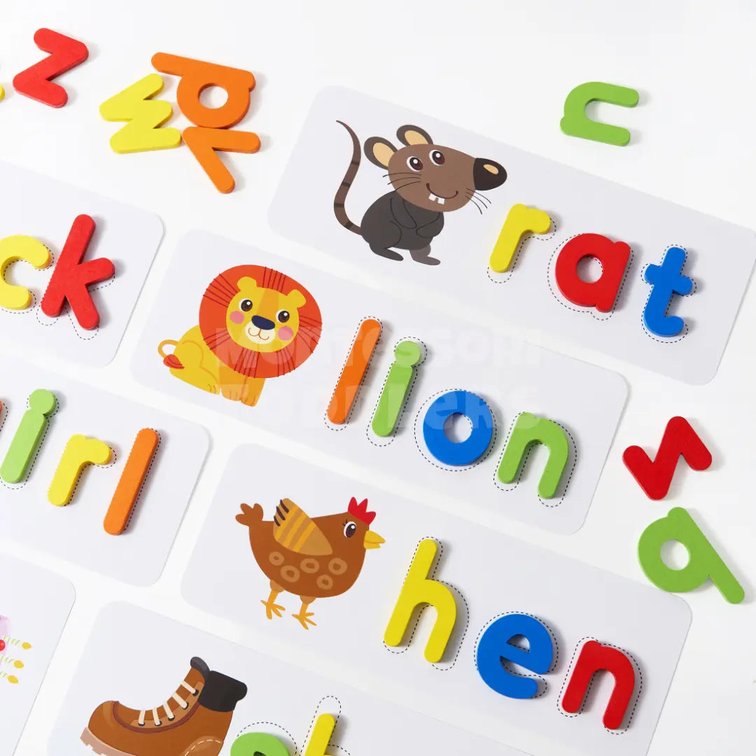 Toddlers Alphabet Puzzle - Rechtschreibung beginnt hier!