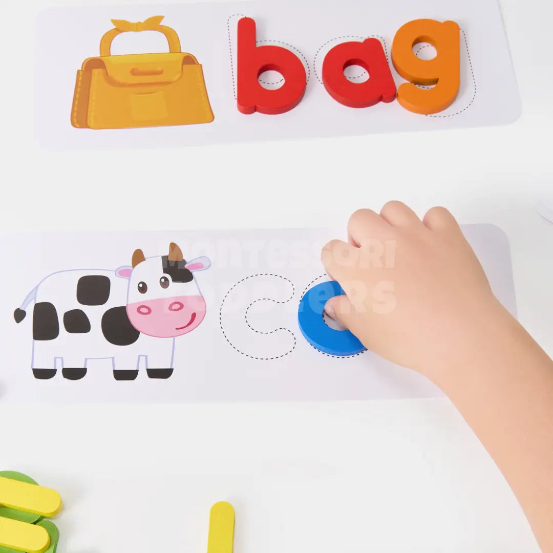Toddlers Alphabet Puzzle - Rechtschreibung beginnt hier!