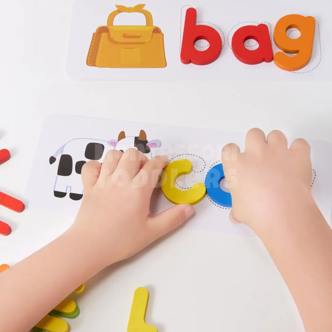 Toddlers Alphabet Puzzle - Rechtschreibung beginnt hier!
