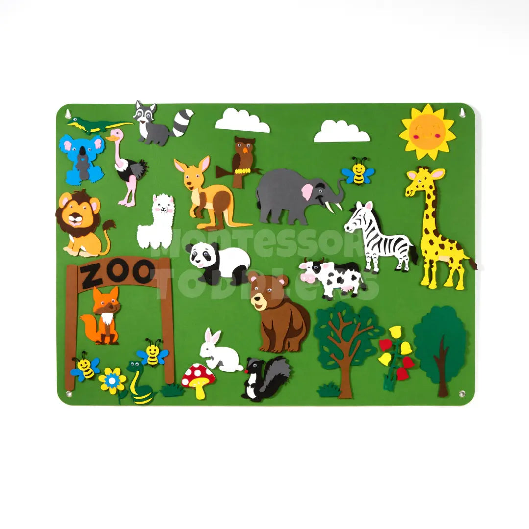 Toddlers Adventure Felt Board - Explore Imaginative Worlds!