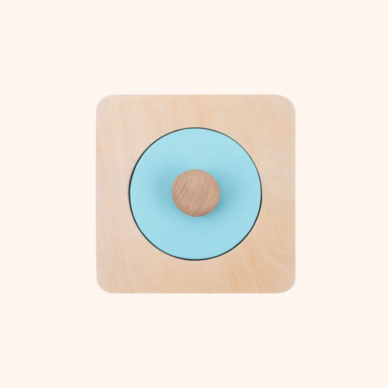 Shape puzzle disc