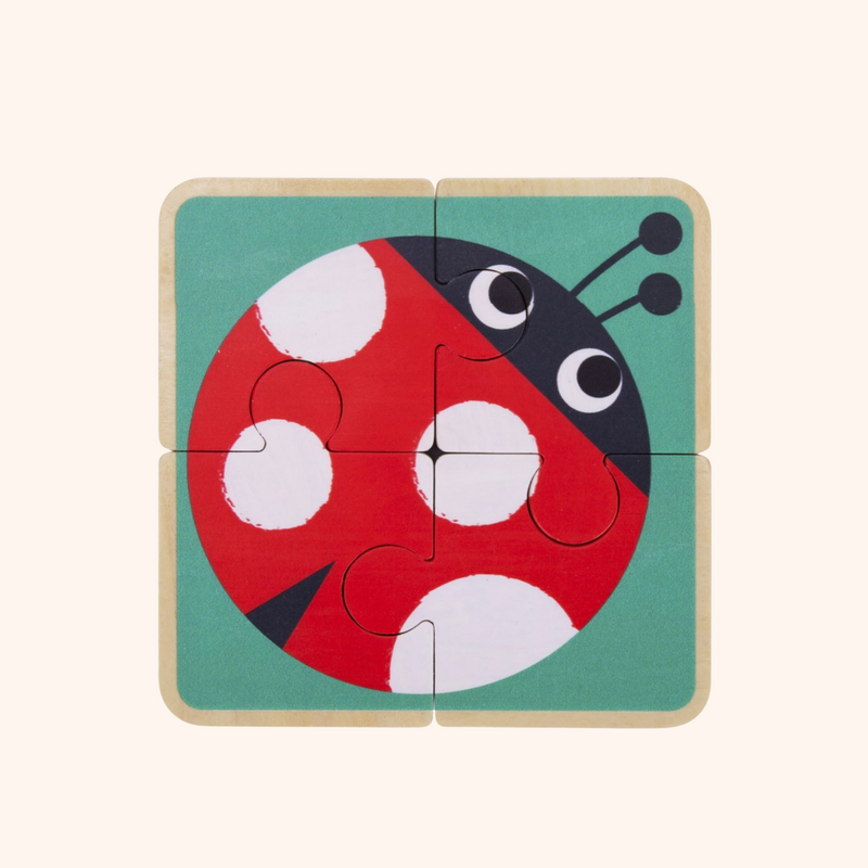 Ladybug discovery puzzle