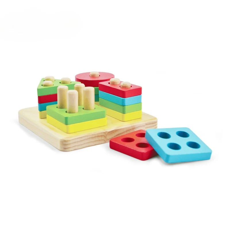 Toddlers Wooden Shape Puzzle