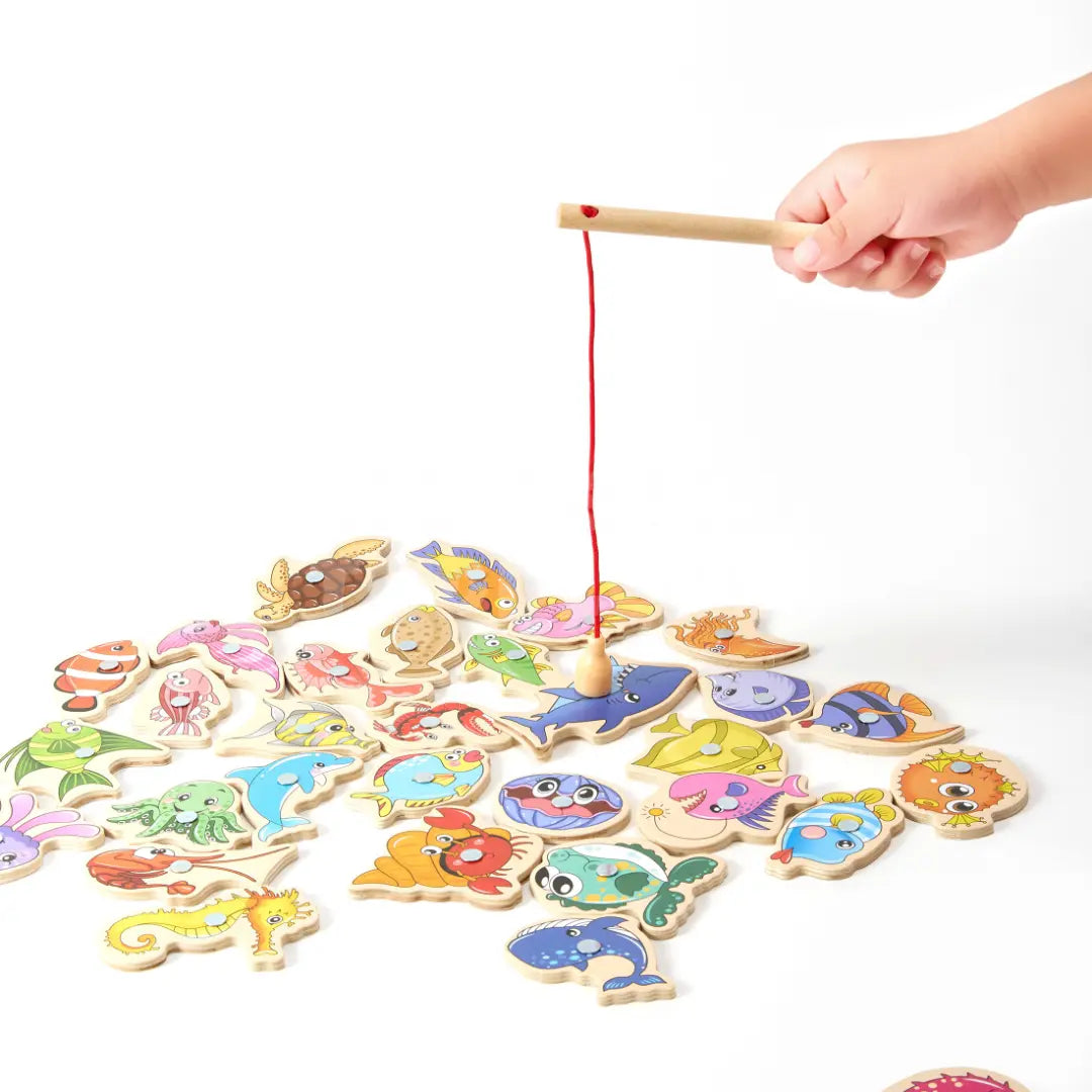Toddlers Fishing Toy - Discovering and enjoying every catch!