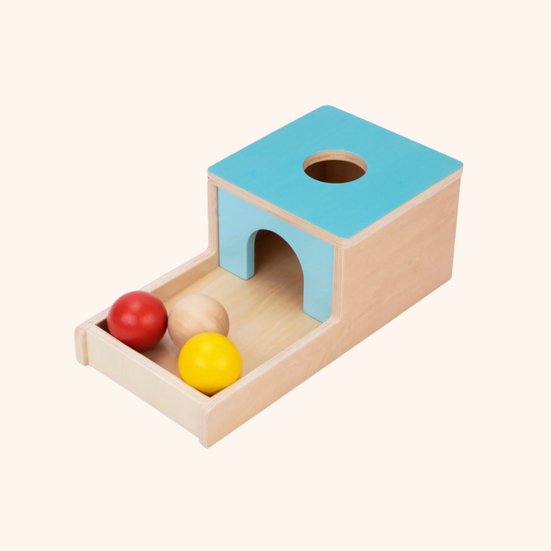 Peek-a-ball box