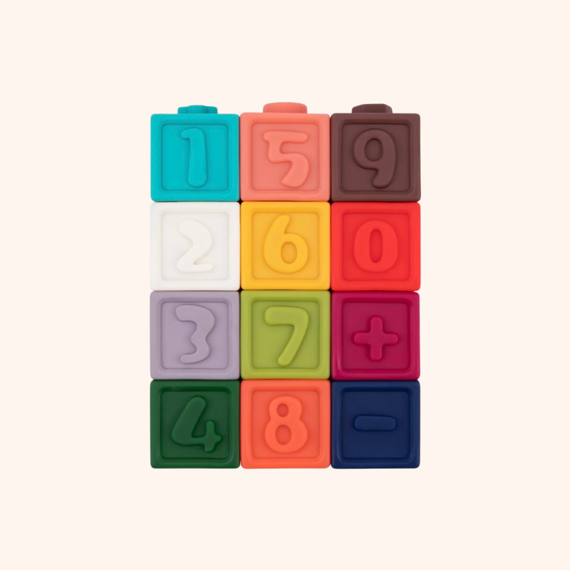 Sensory number blocks