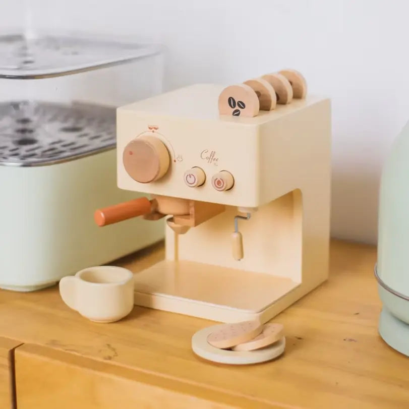 Toddlers Wooden Coffee Machine