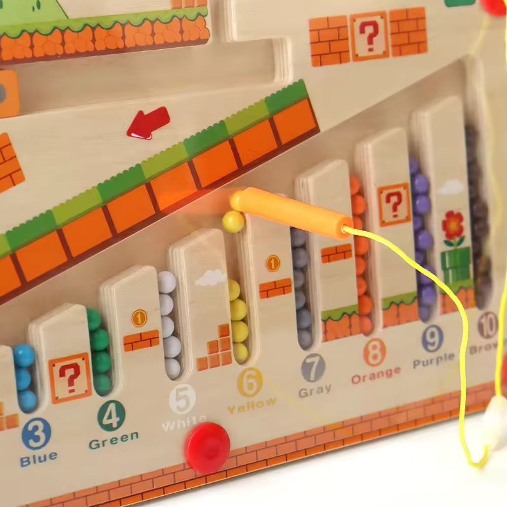 Toddlers Color and Number Maze