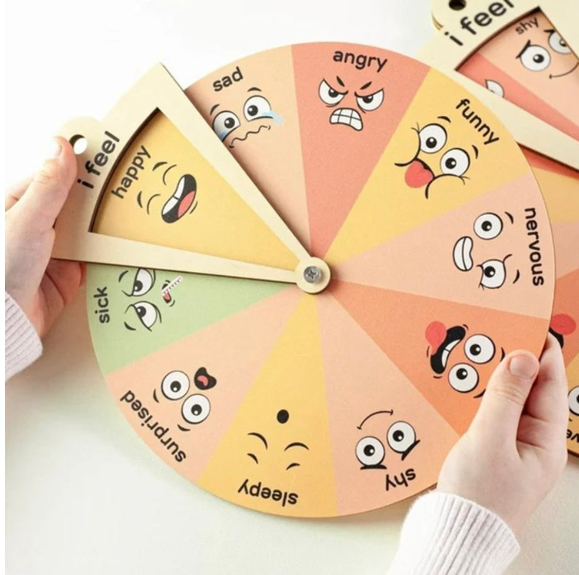 Toddlers Emotion Wheel - Hjelper barn med å forstå følelsene sine