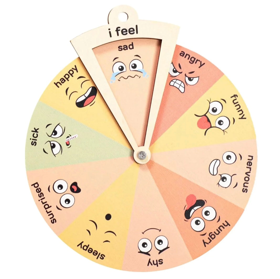 Toddlers Emotion Wheel - Hjelper barn med å forstå følelsene sine