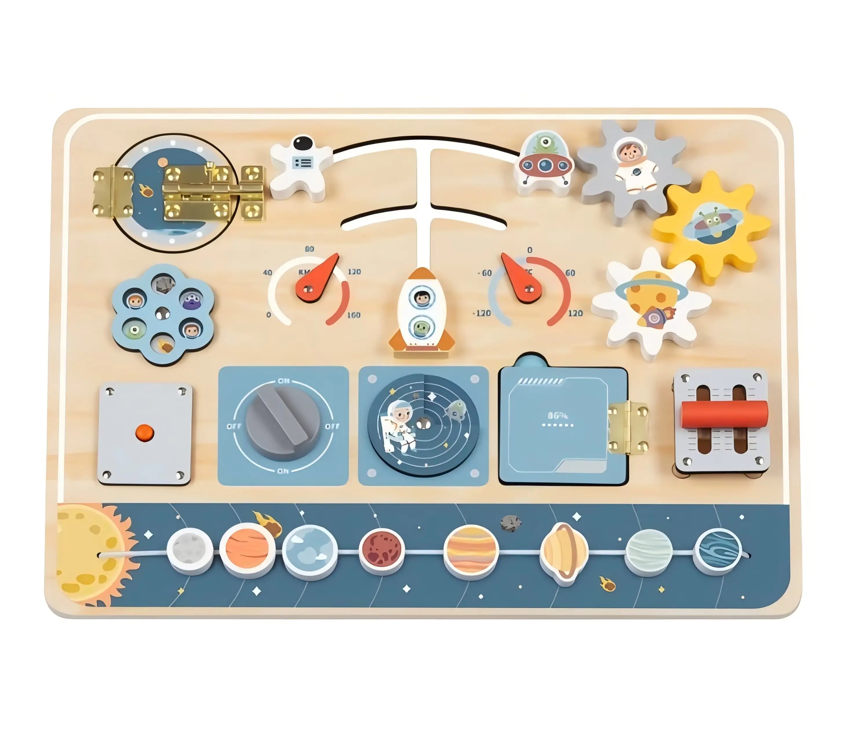 Toddlers Space Activity Board