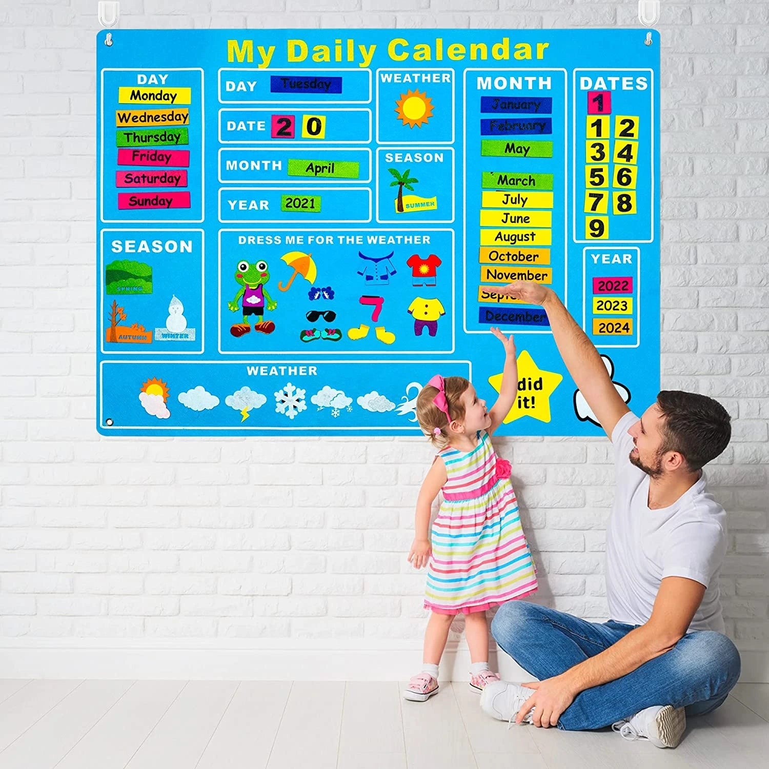 Toddlers Wall Calendar
