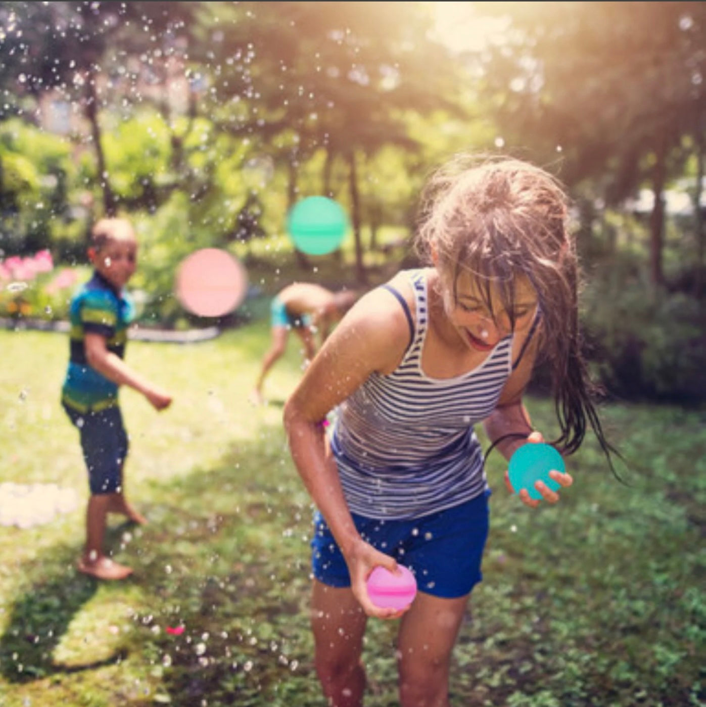 Toddlers Fun Reusable Water Balloons -  Endless fun!