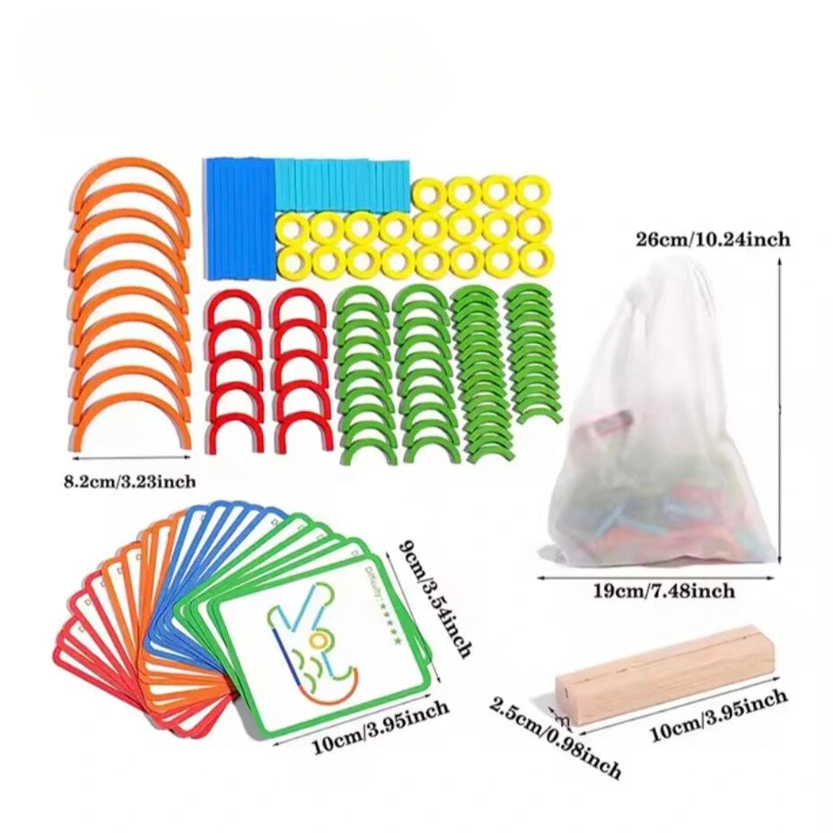 Toddlers Stick & Rings Puzzle