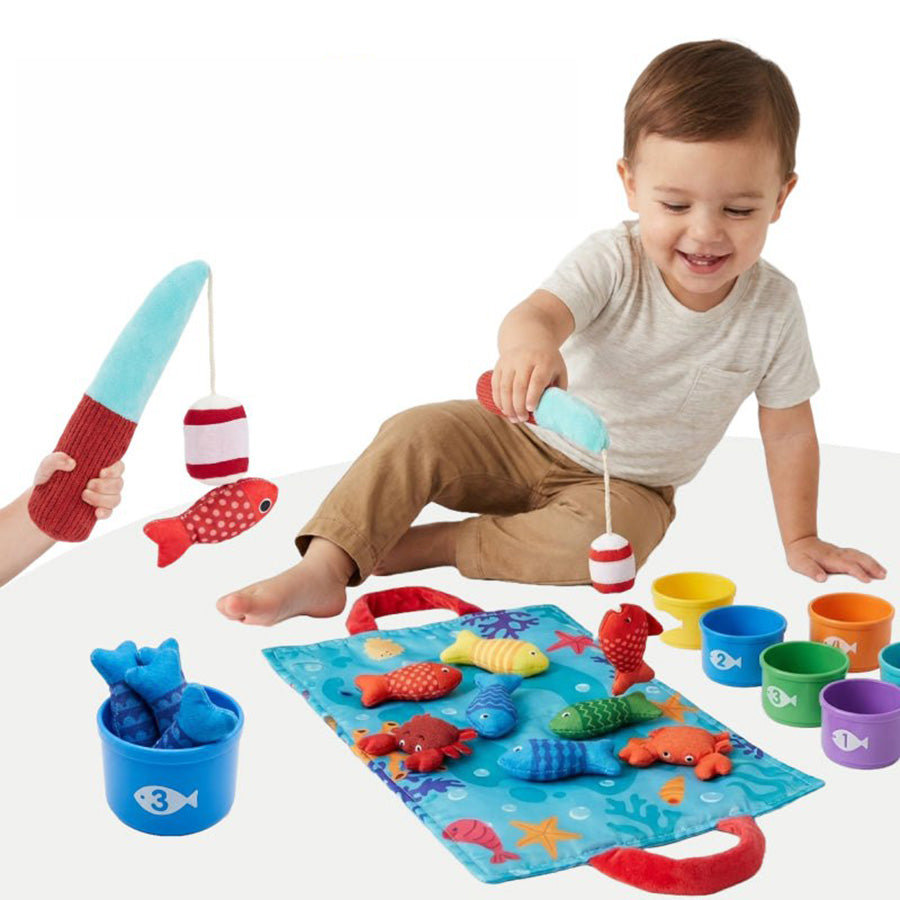 Toddlers Little Fisherman Fishing Set