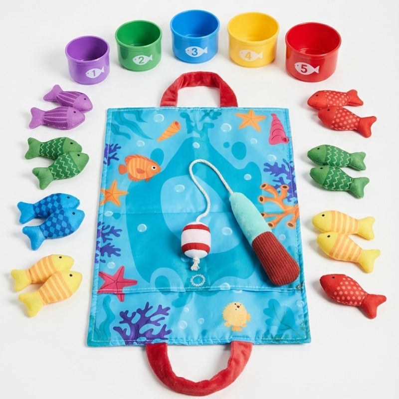 Toddlers Little Fisherman Fishing Set